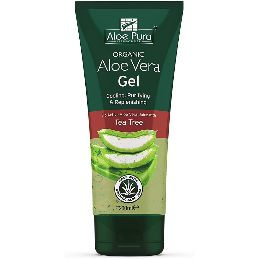 Optima Aloe Vera Gel + Tea Tree Oil 200ml - Organic